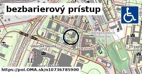 bezbarierový prístup