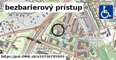 bezbarierový prístup