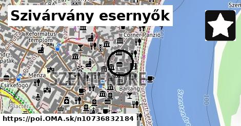 Szivárvány esernyők