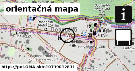 orientačná mapa