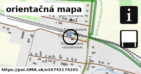 orientačná mapa