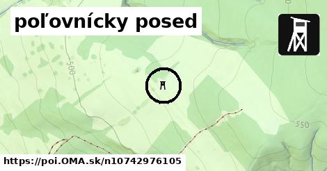 poľovnícky posed