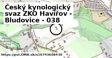 Český kynologický svaz ZKO Havířov - Bludovice - 038