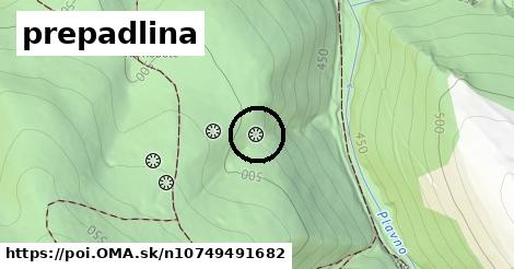 prepadlina