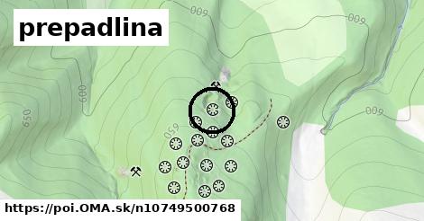 prepadlina