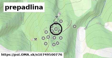 prepadlina