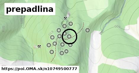 prepadlina