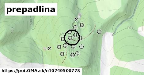 prepadlina