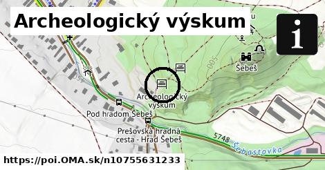 Archeologický výskum