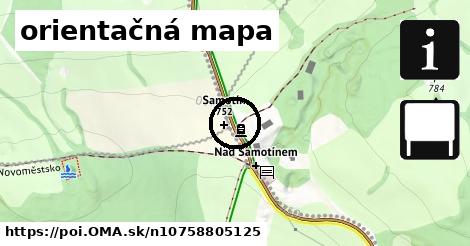 orientačná mapa