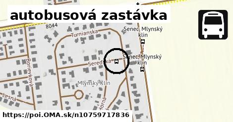 autobusová zastávka