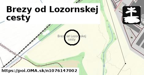 Brezy od Lozornskej cesty