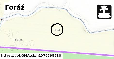 Foráž