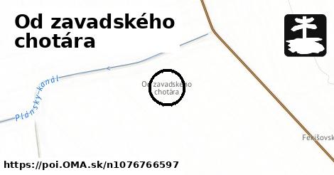 Od zavadského chotára