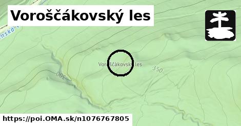 Voroščákovský les