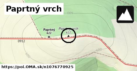 Paprtný vrch