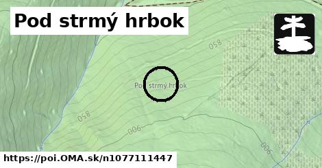 Pod strmý hrbok