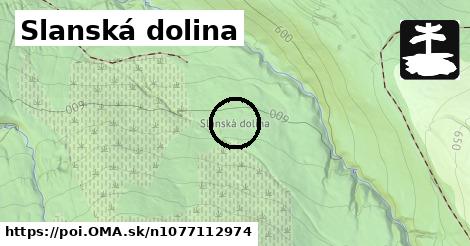 Slanská dolina