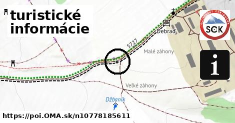 turistické informácie