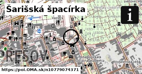 Šarišská špacírka