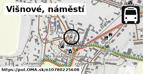 Višnové, náměstí