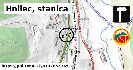 Hnilec, stanica