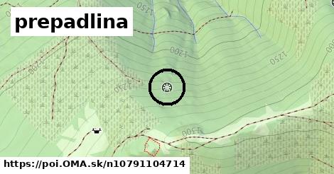 prepadlina