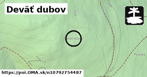 Deväť dubov