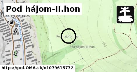 Pod hájom-II.hon