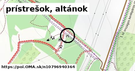 prístrešok, altánok