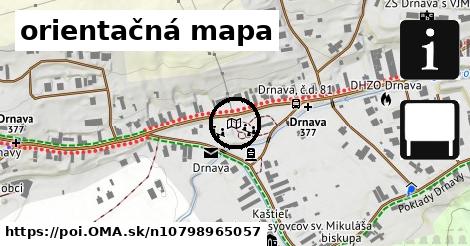 orientačná mapa