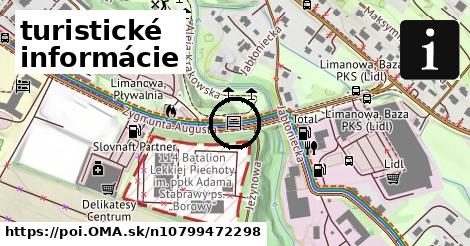 turistické informácie