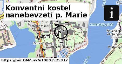 Konventní kostel nanebevzetí p. Marie