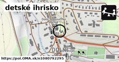 detské ihrisko