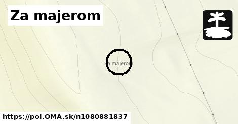 Za majerom