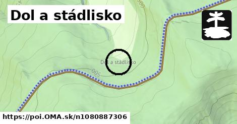 Dol a stádlisko