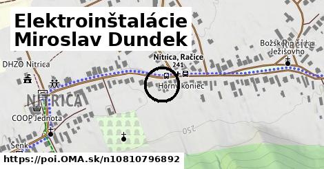 Elektroinštalácie Miroslav Dundek