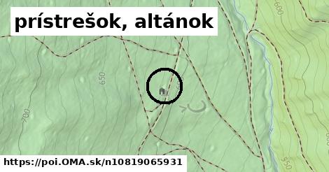 prístrešok, altánok