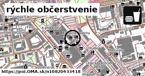 rýchle občerstvenie