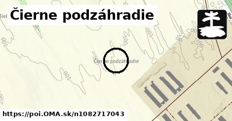 Čierne podzáhradie