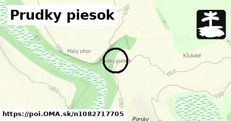 Prudky piesok