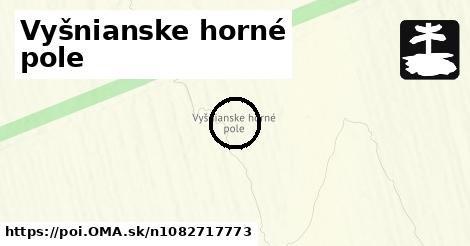 Vyšnianske horné pole