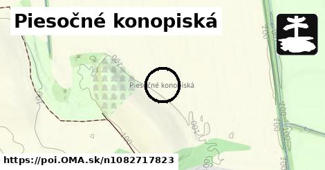 Piesočné konopiská