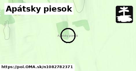 Apátsky piesok