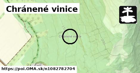 Chránené vinice