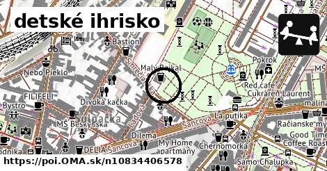 detské ihrisko
