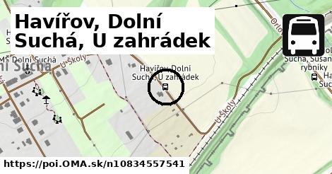 Havířov, Dolní Suchá, U zahrádek