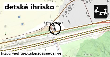 detské ihrisko