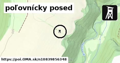 poľovnícky posed