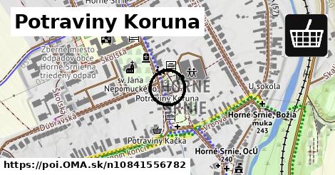 Potraviny Koruna